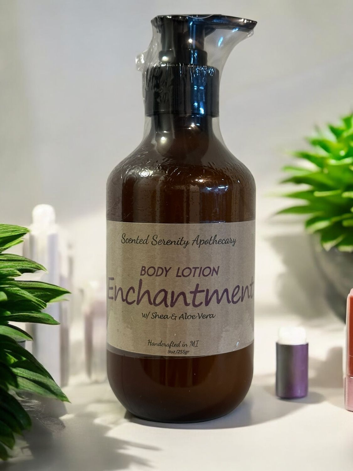 Shea &amp; Coco Butter Pumpable Body Lotion -  Enchantment