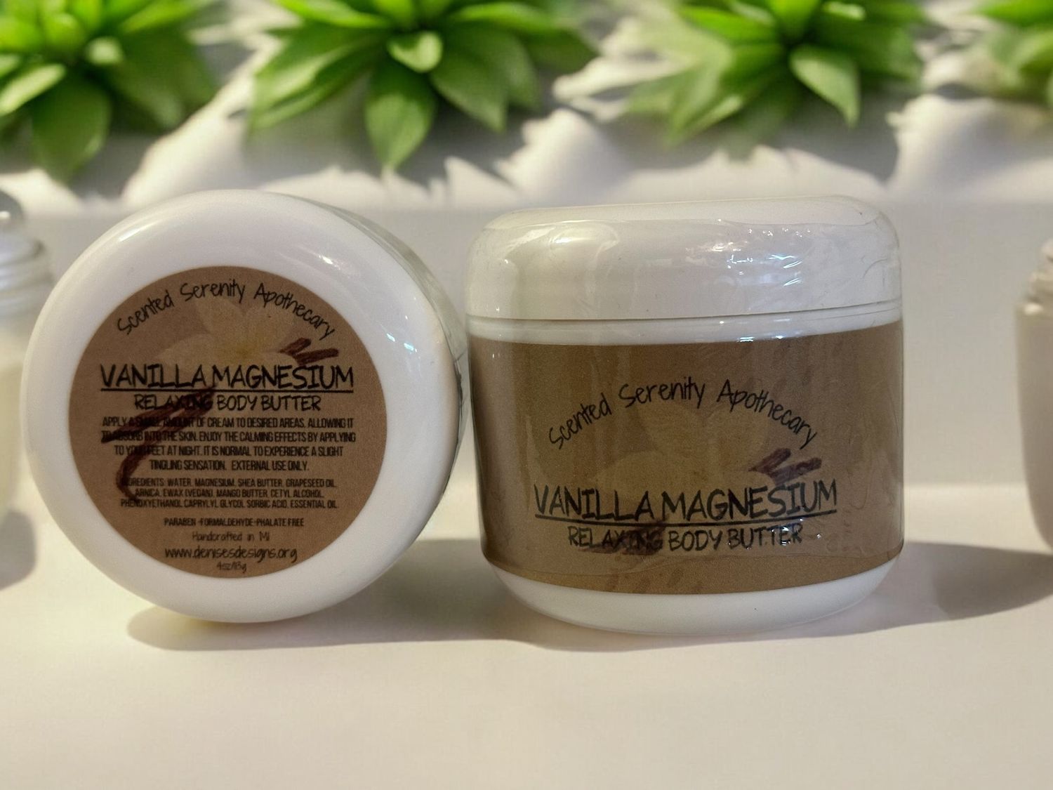Magnesium Body Cream -  Vanilla Infused