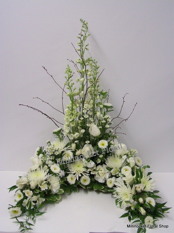 Pure White Urn Wrap