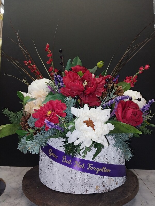 Silk arraignment in large container