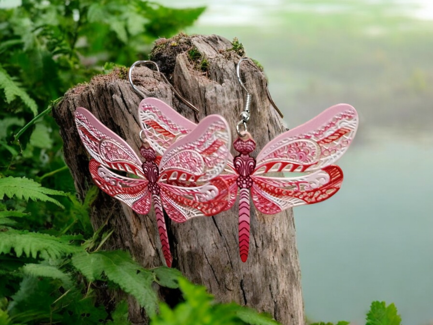 Dragonfly earrings