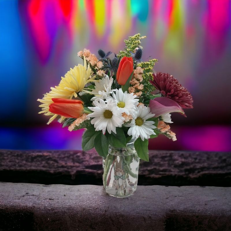 Designer choice of seasional flowers