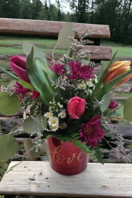 Not a basket arrangement