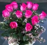 Pink roses dozen available Wed 2-11