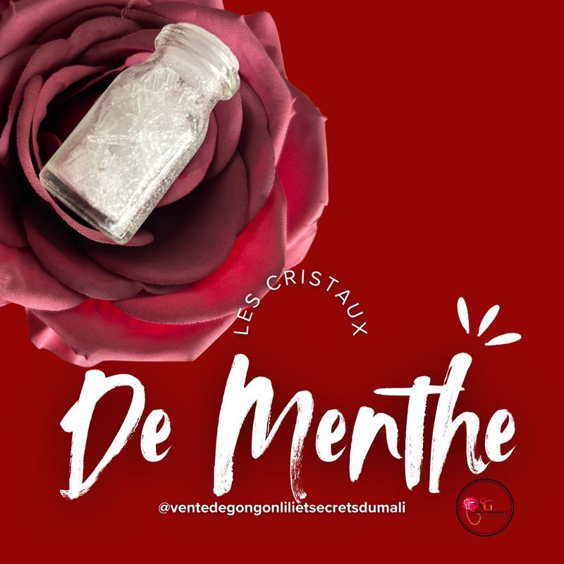 Cristaux de Menthe