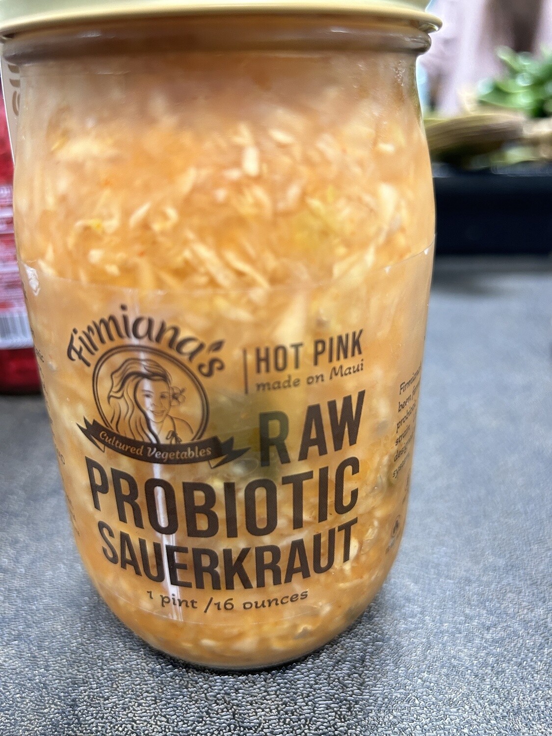 Firmiana's Hot Pink Sauerkraut