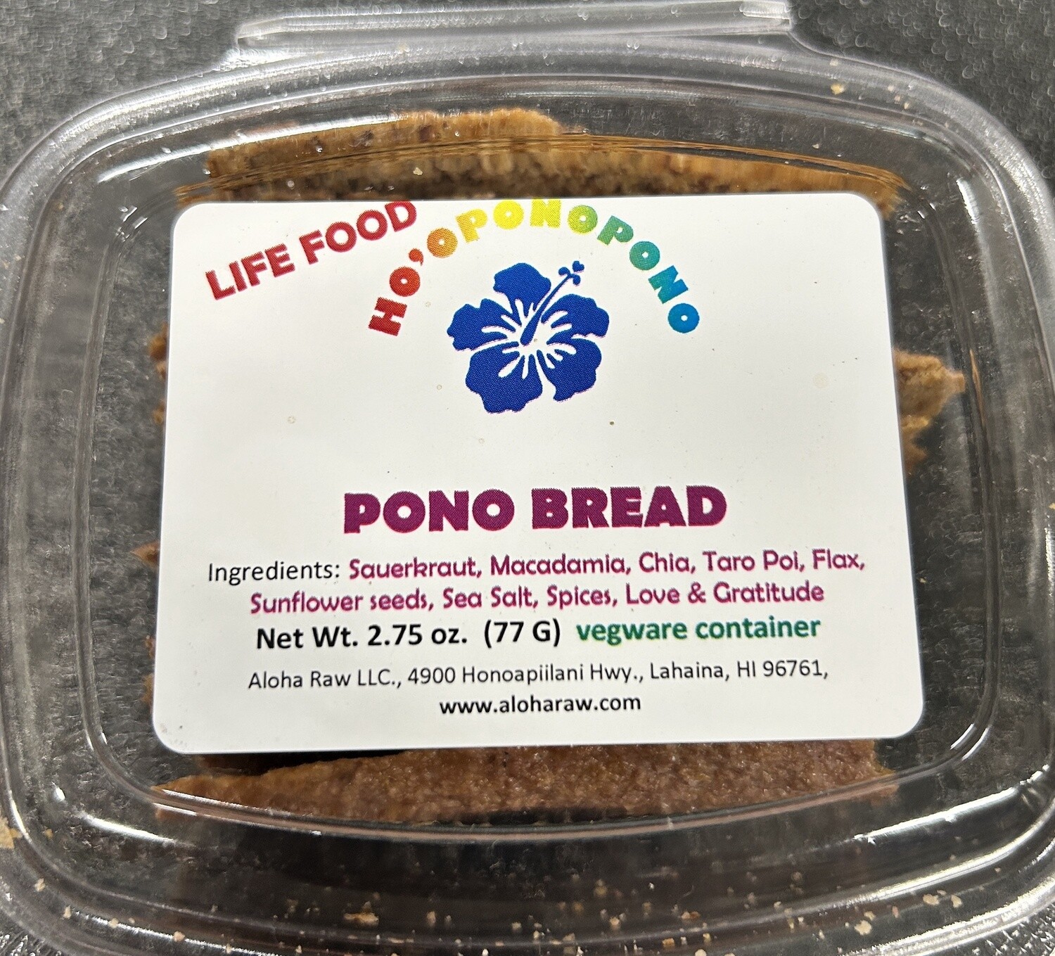 Aloha Raw Pono Bread