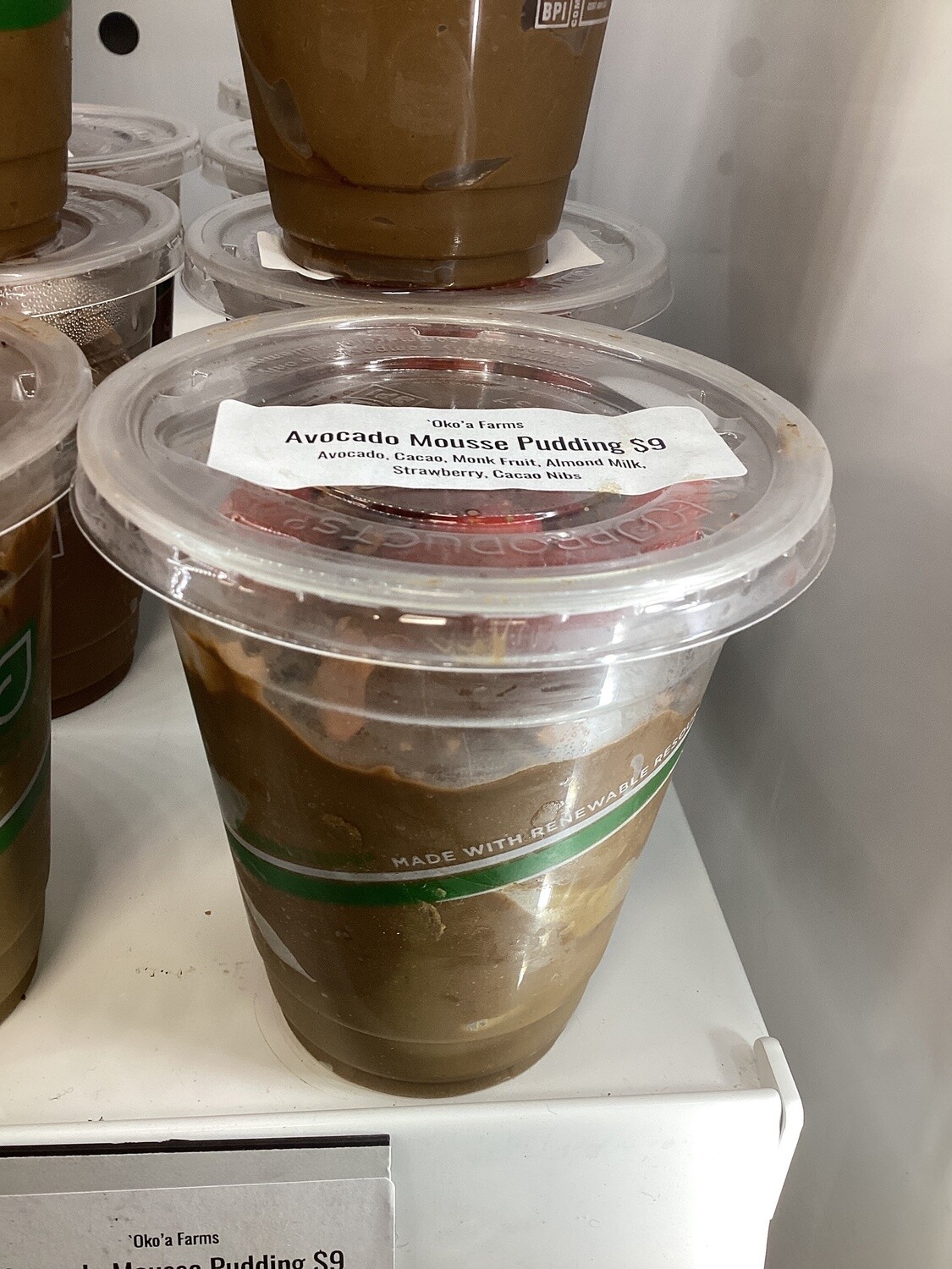 Chocolate Avocado Mousse Pudding