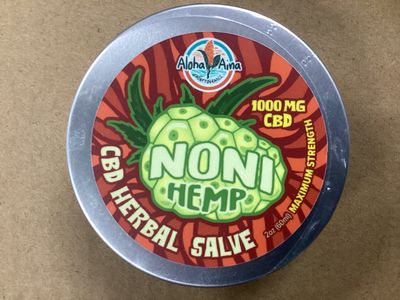 Aloha Aina Adaptogenics CBD Herbal Salve 1000 mg