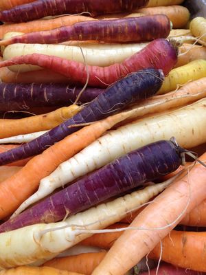 Rainbow Carrots - lb