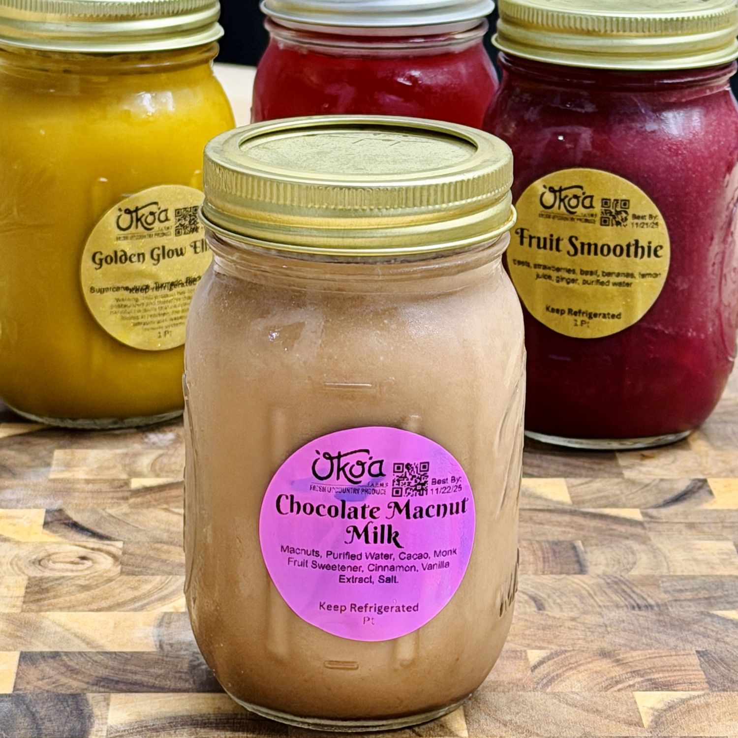 Chocolate Macnut Milk