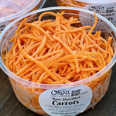 Raw Shredded Carrots
