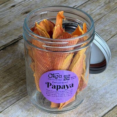 Dehydrated Papaya