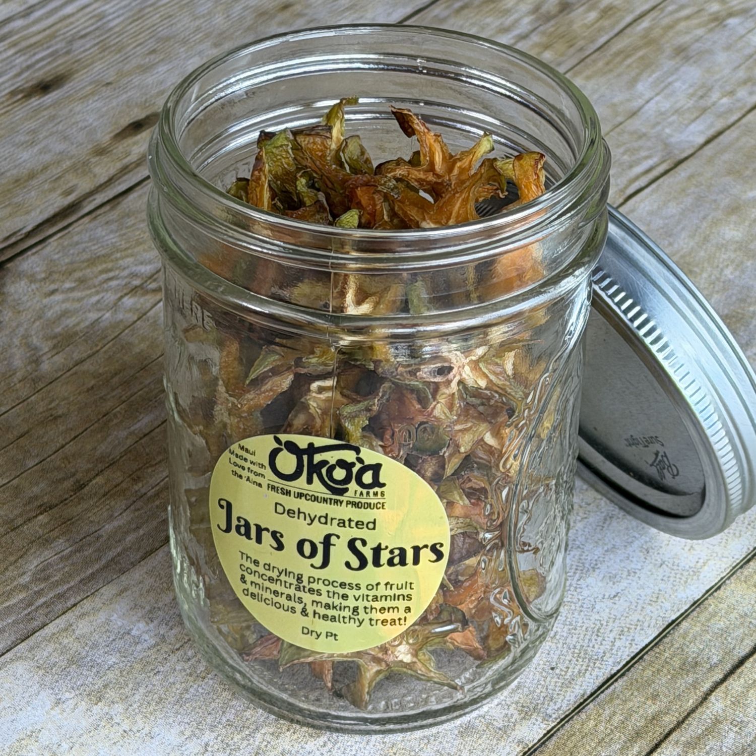 Dehydrated Starfruit