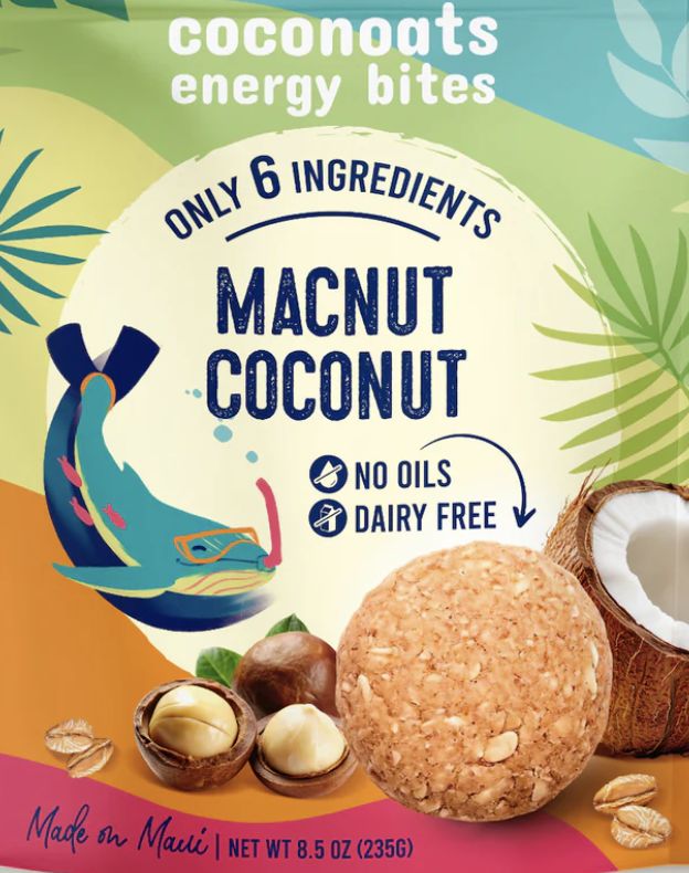 Coconoats Energy Bites, Size: Macnut Coconut - 2 pk
