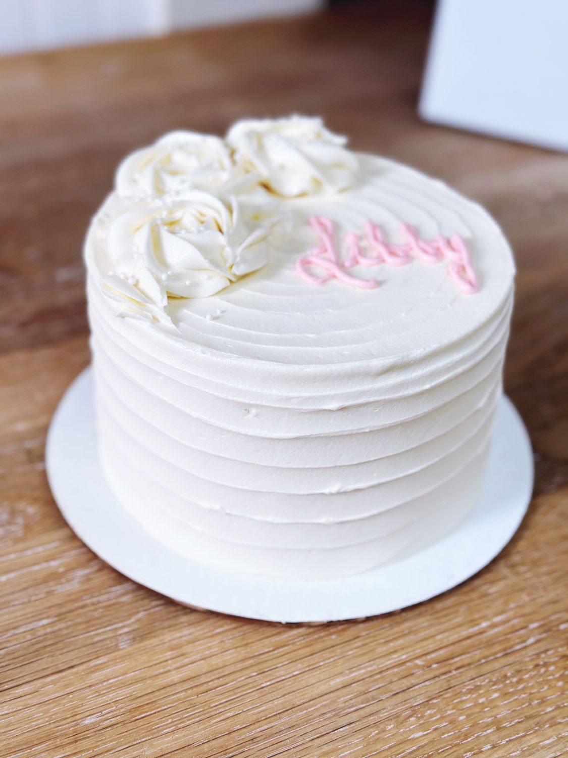 Elegant Floral Style Cake (DF)