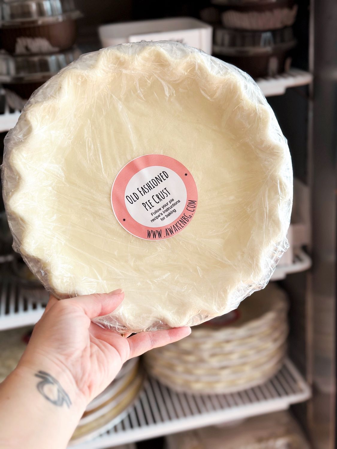 Holiday 9&quot; Pie Shell (Unbaked)