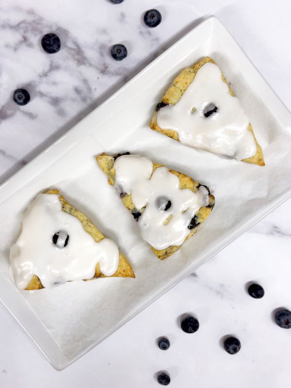 Holiday Blueberry Scones (2-pack, vegan)