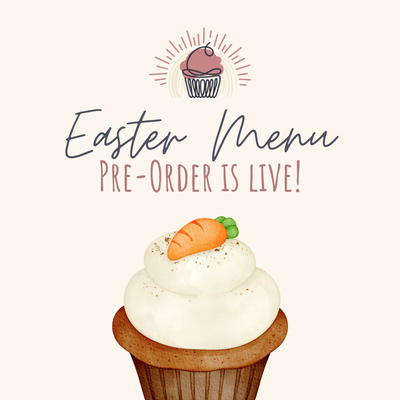 Easter Pre-order Menu