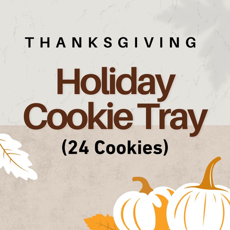 Holiday Cookie Tray (24 Cookies)
