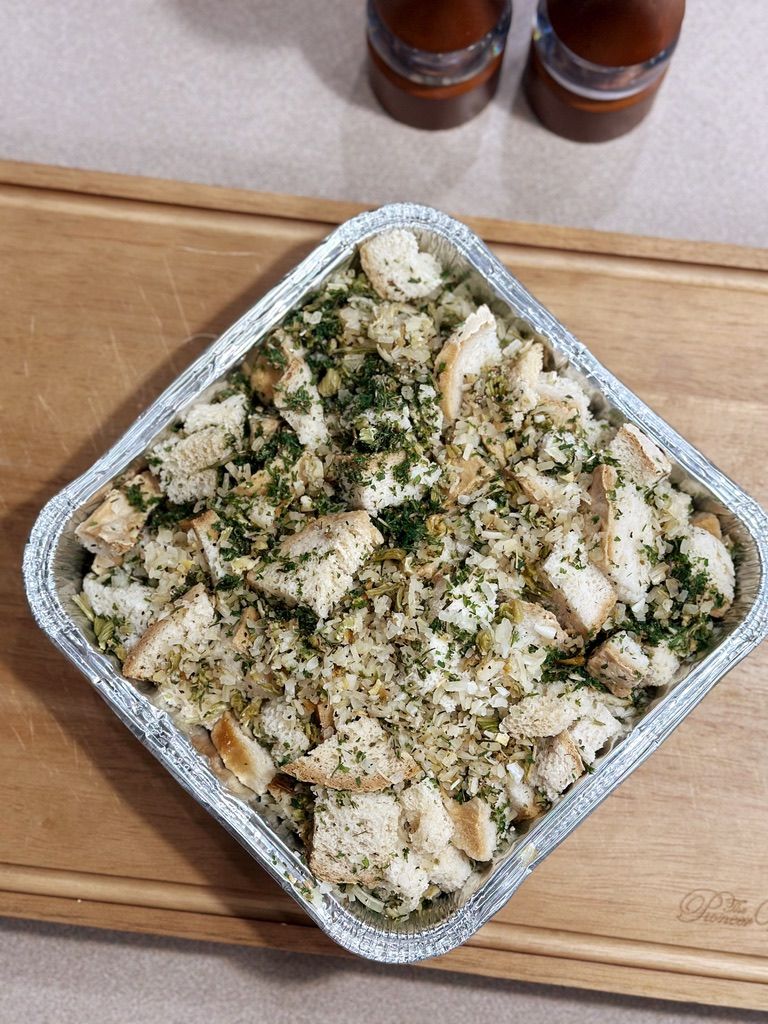Stuffing 9x9 Pan (vegan, Frozen)