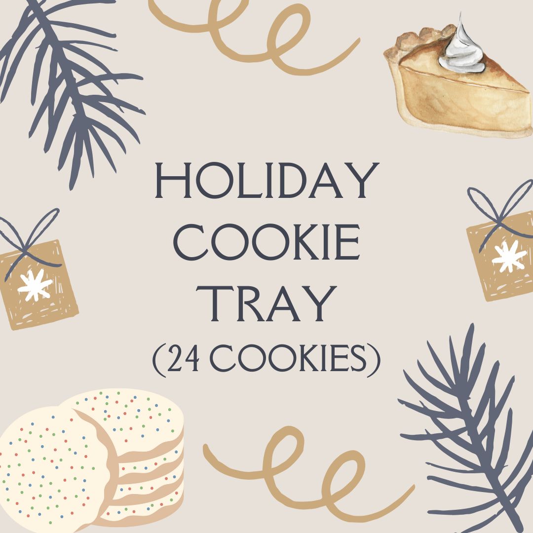 Holiday Cookie Tray (24 Cookies)