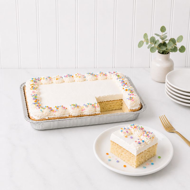 Quarter Sheet Picnic Cake