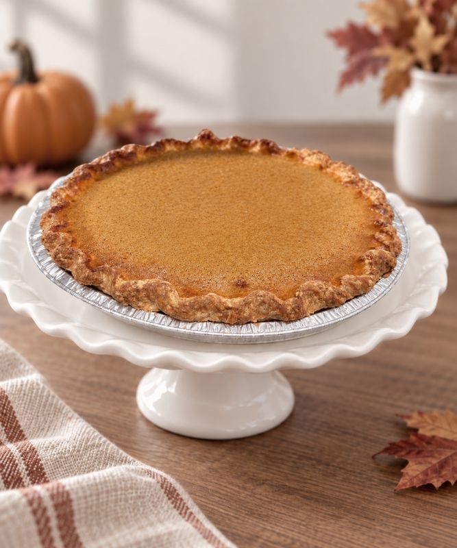 Holiday Pumpkin Pie (DF, 9")