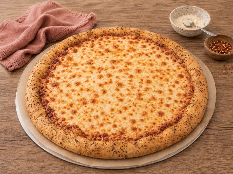 Cheese Pizza (12", Frozen, Raw)