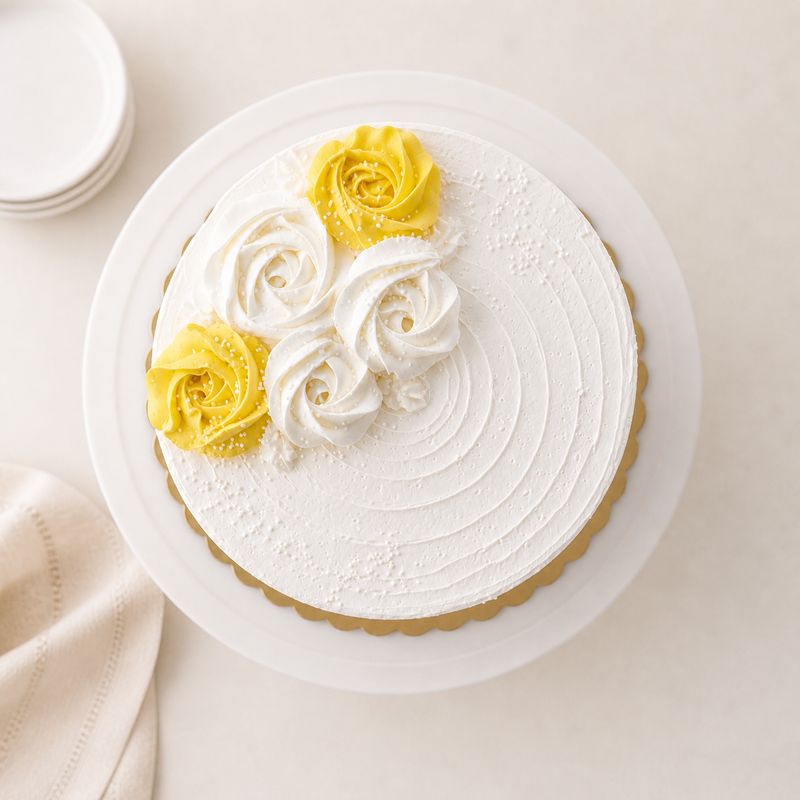 Elegant Floral Style Cake