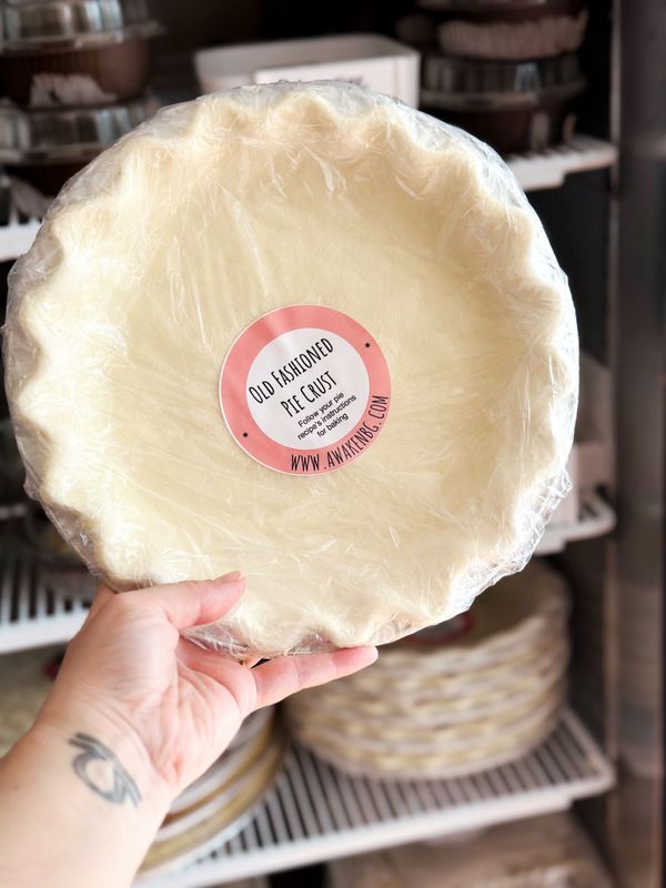 Holiday 9" Pie Shell (DF, Unbaked)