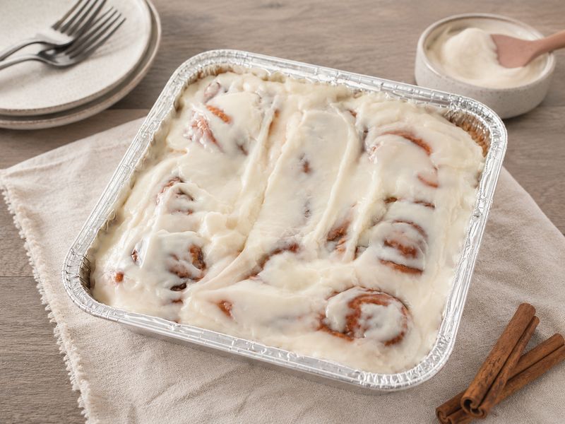  Holiday VEGAN Cinnamon Rolls 9x9 (raw, frozen)
