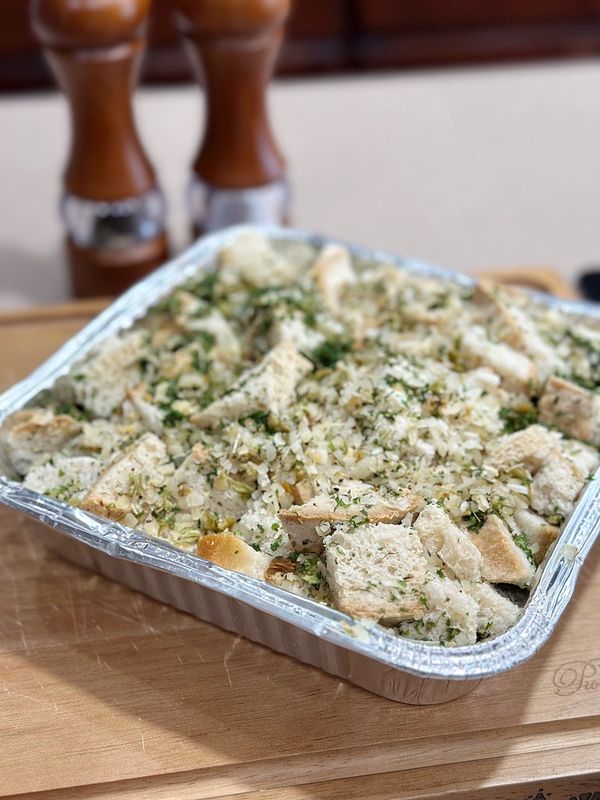Holiday Stuffing 9x9 Pan (vegan, Frozen)