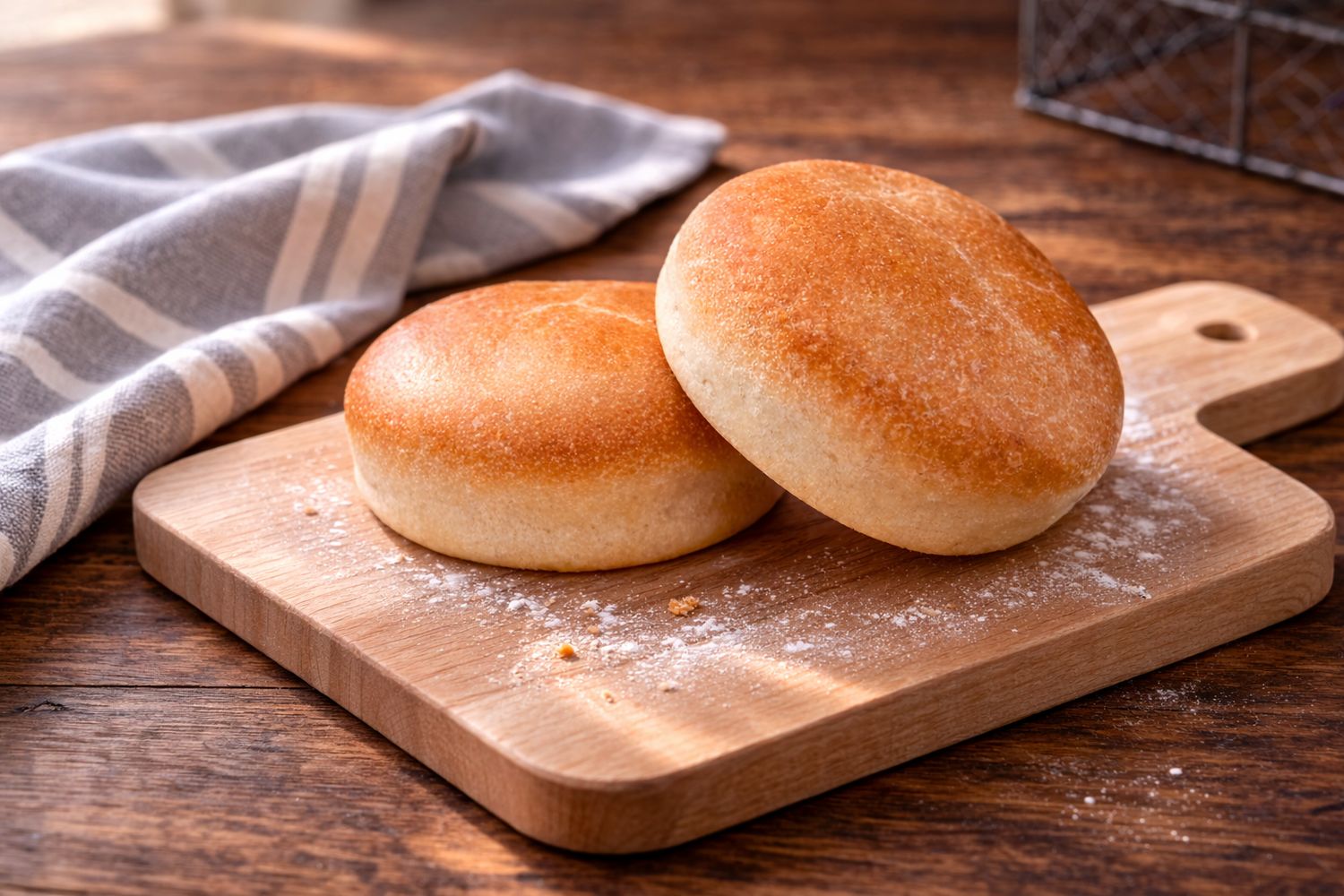 Brioche Buns (DF, 4-pack)