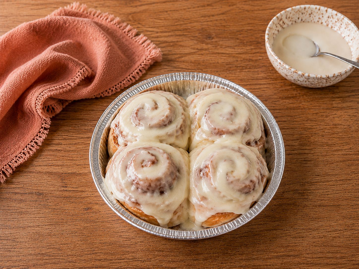 Holiday Apple Pie Cinnamon Roll, 4-Pack