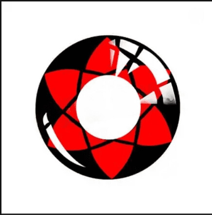 Sharingan Cosplay Contact Lenses.