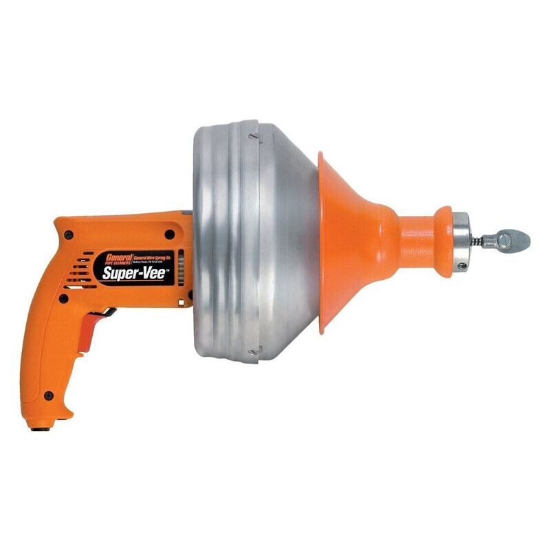 General Pipe Super-Vee Electric Drain Snake