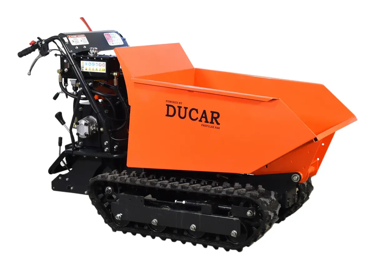 Gas Powered Track Dumper/Wheelbarrow