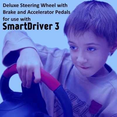 Steering Wheel, Brake and Accelerator Pedal (for use with the SmartMind 4 / SmartDriver 3 option- no software included)