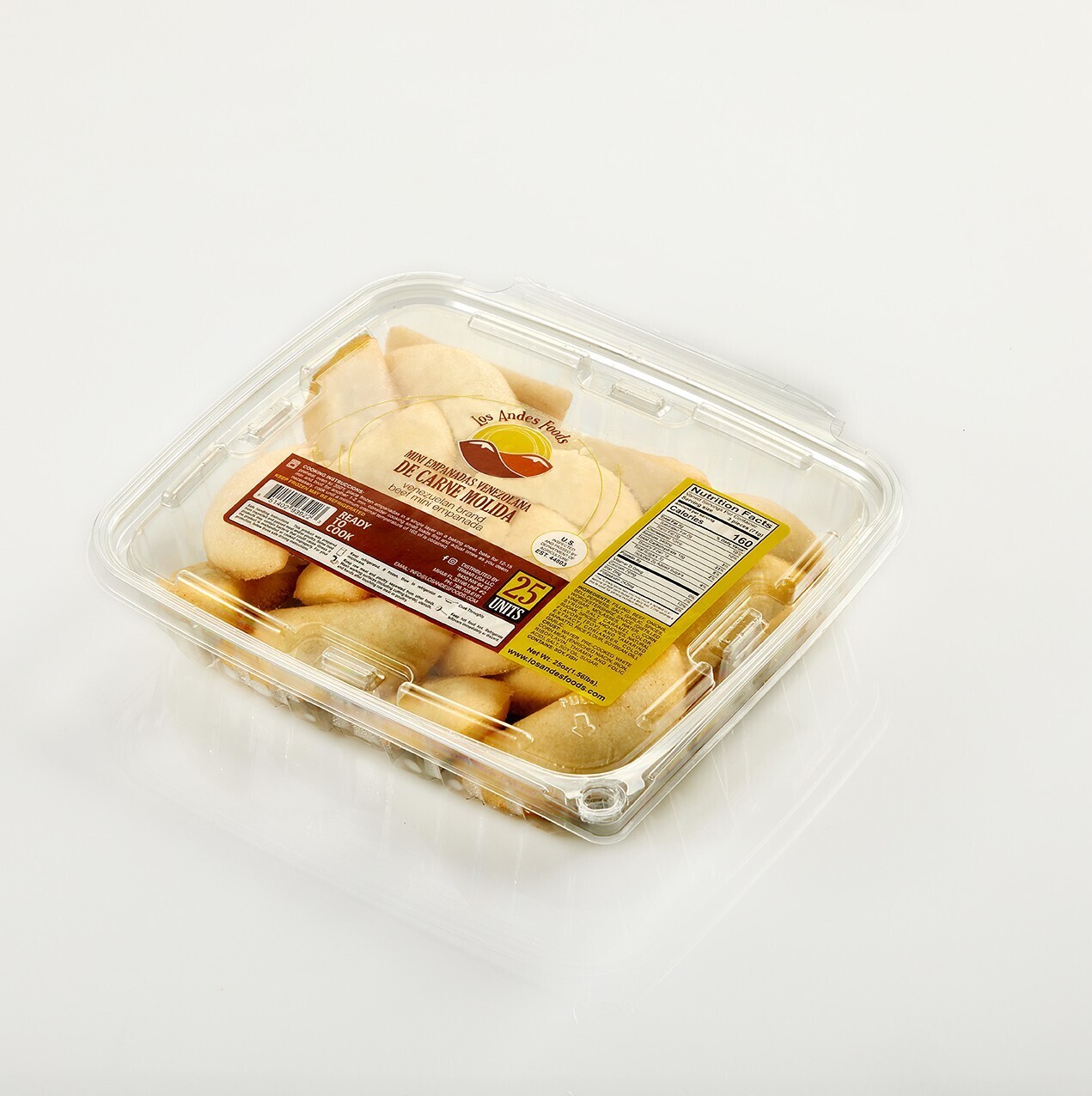 Mini Empanadas Venezolanas Carne molida  (25 UND) P.C.