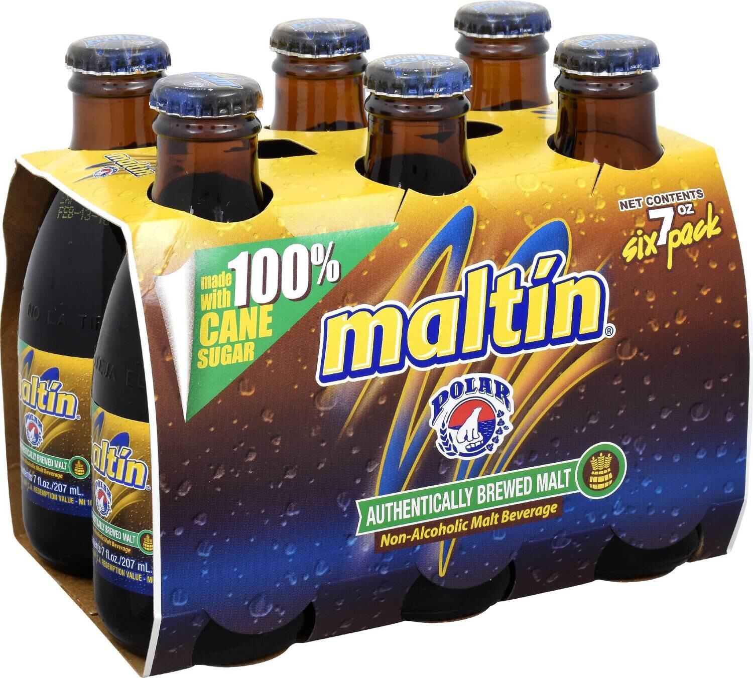 Malta Polar 7 OZ SIXPACK