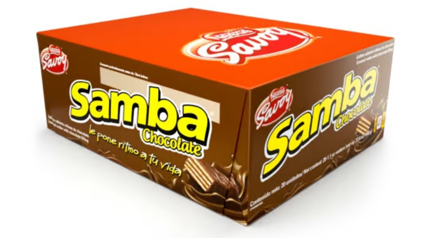Samba  Chocolate ( 20 UNID )