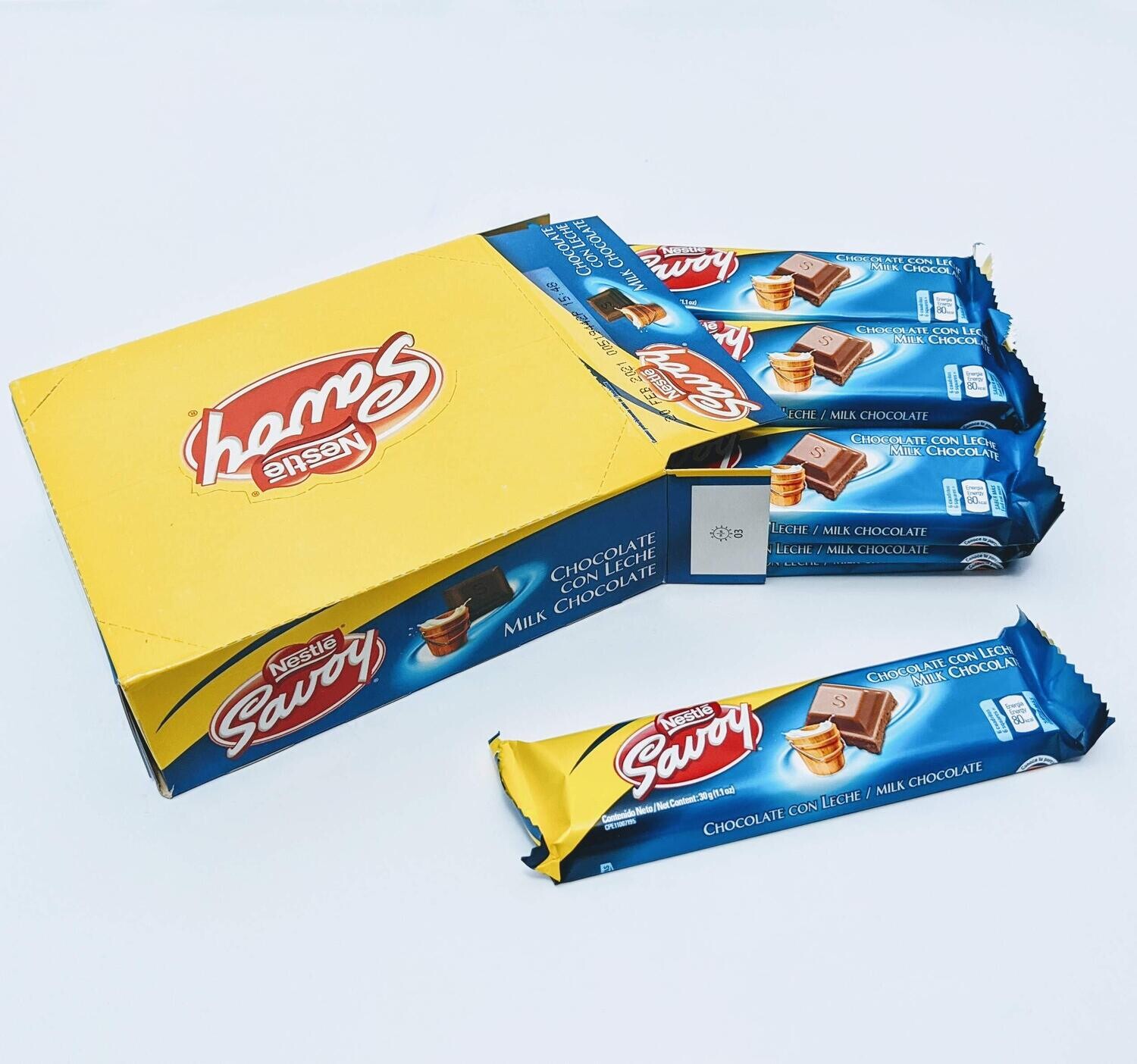 Chocolate de Leche Savoy ( 12 UNID )