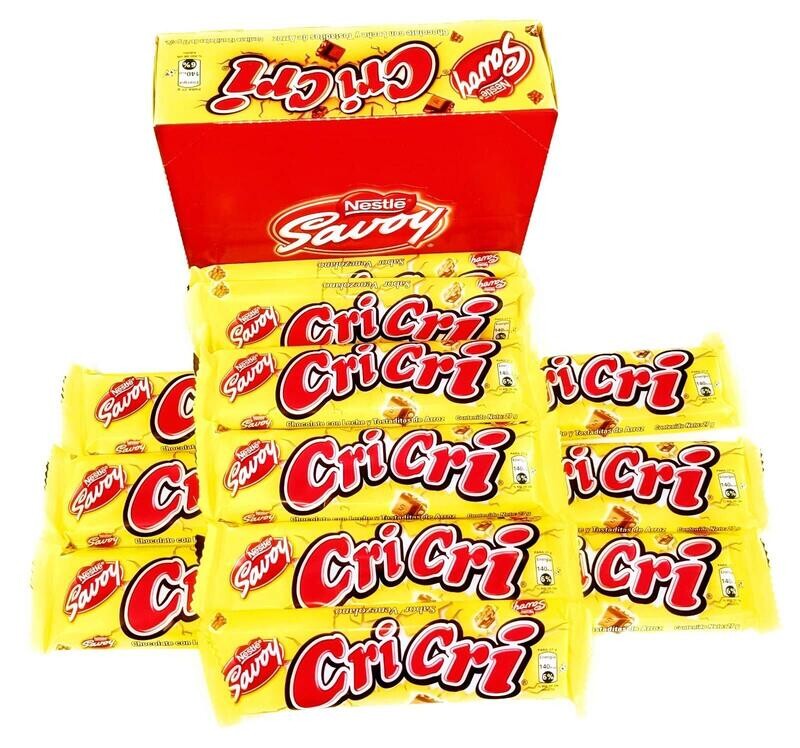 Chocolate Cri-Cri X 12 UND