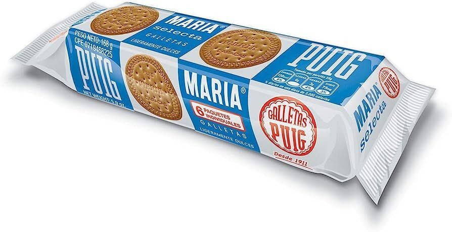 Galleta Maria Tubo  168g