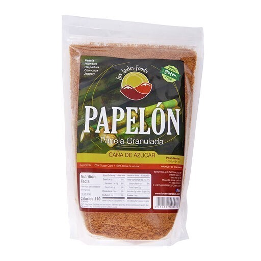 Panela de Papelon Granulada Los Andes Foods 16 Oz