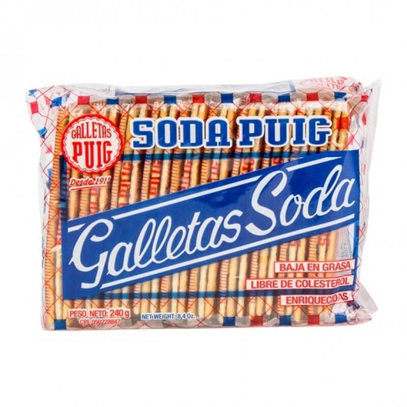 Galleta Soda Puig paquete