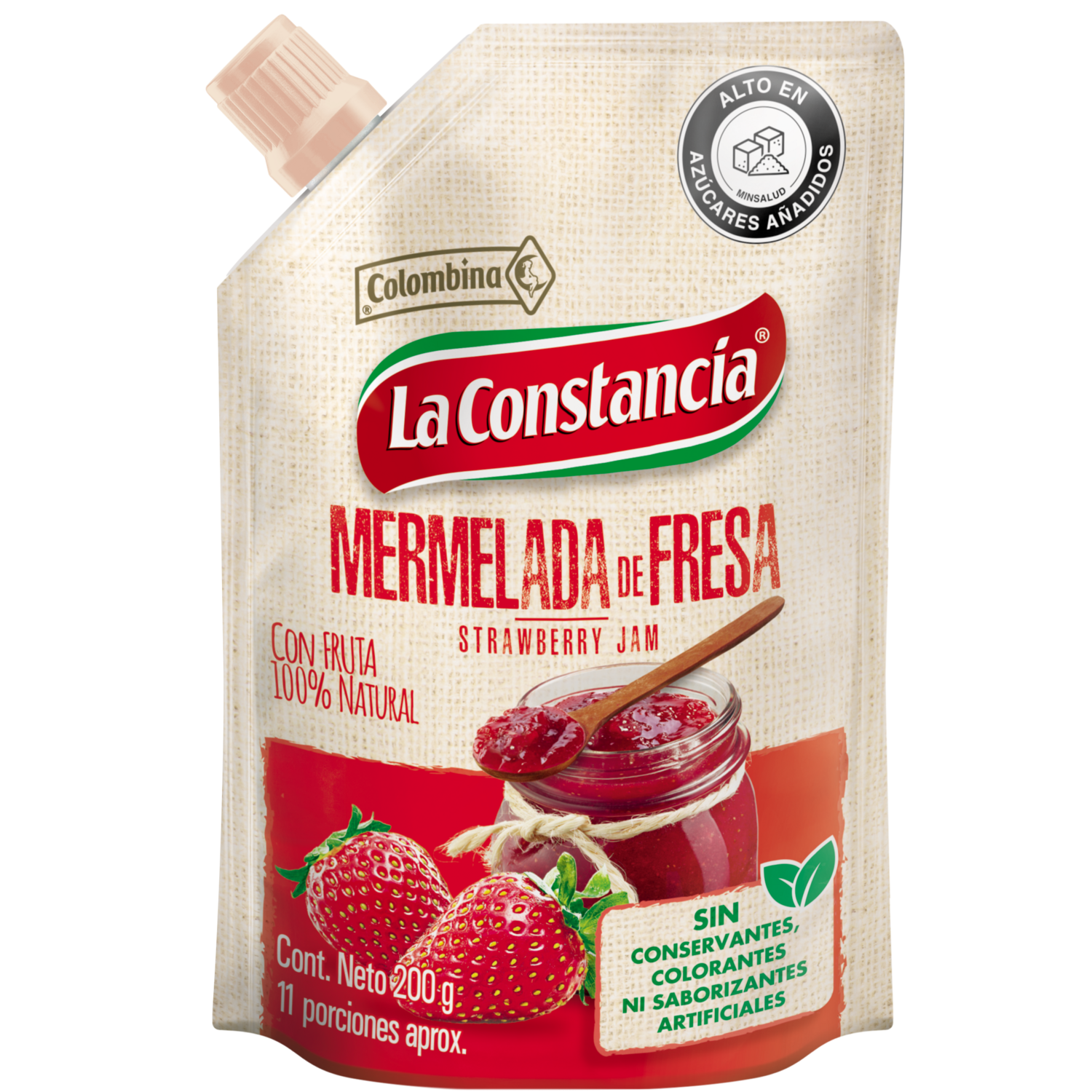 Mermelada Fresa La Constancia 200g