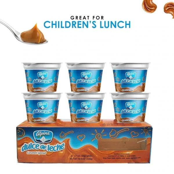 Dulce de Leche Alpina Packx6 x 24display