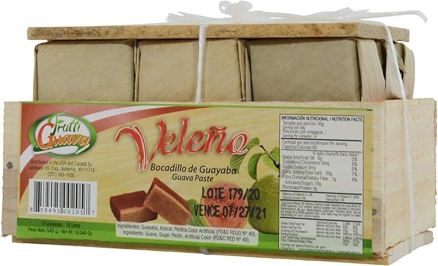 Bocadillos Veleno 540g x 18 uds